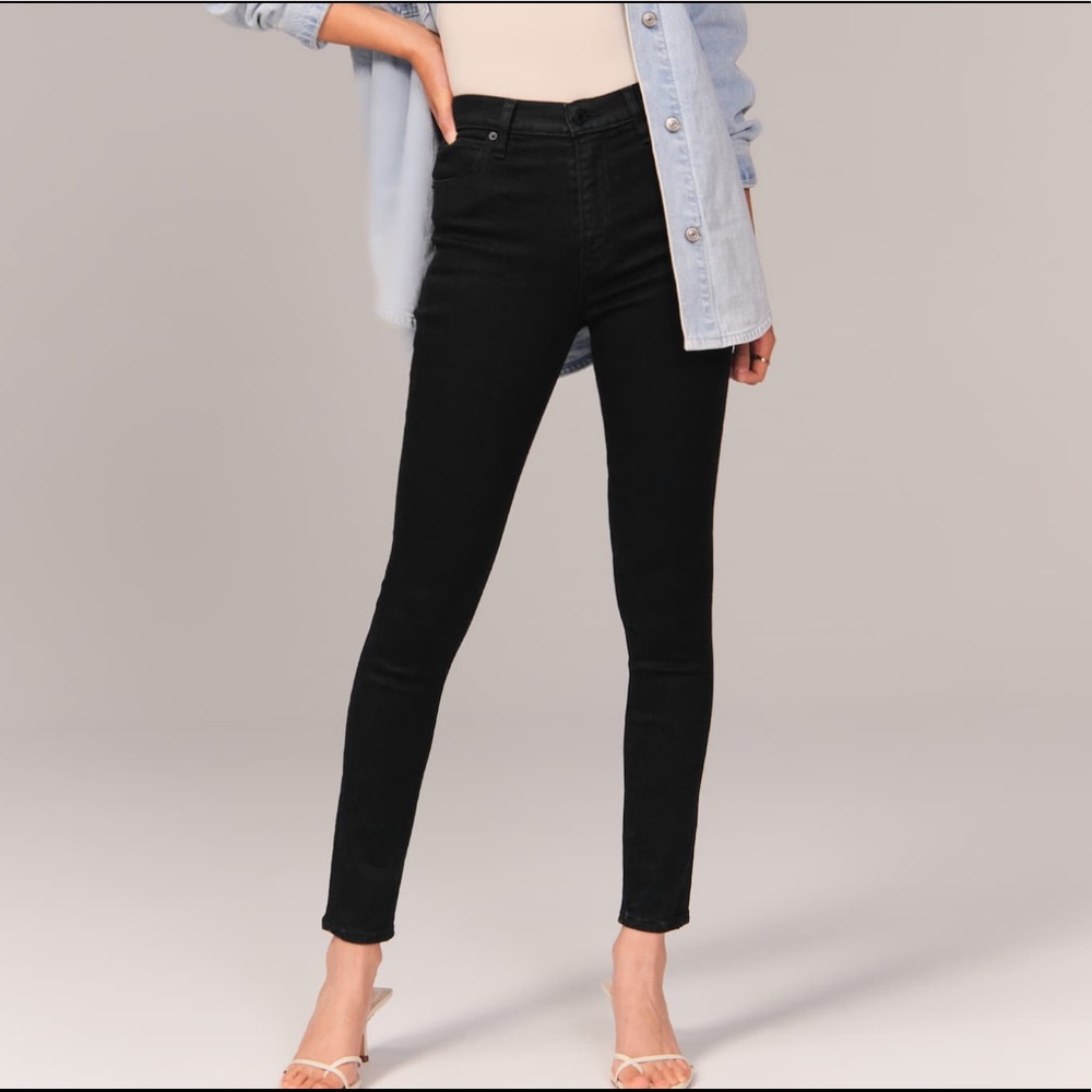 A&F Simone high rise skinny jeans